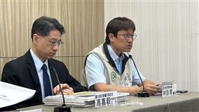 疾管署防疫醫師林詠青說明8歲女童流感死亡情形。（圖／記者簡浩正攝影）