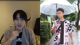 王狗（左）和孫安佐（右）因為拍片認識。（圖／翻攝自王狗頻道、資料室）
