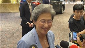 超微董事長暨執行長蘇姿丰。（圖／記者賴俊佑攝影）