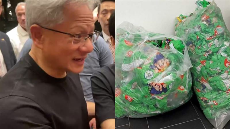 護國神山黑科技　網：黃仁勳欠乖乖一頓飯