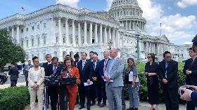 美國跨黨派議員與中國民運人士紀念六四