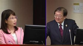 陳昭姿要求邱泰源約束林靜儀的情緒發言。（圖／翻攝自立院直播）