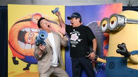 曾國城、胡瓜替《神偷奶爸4》配音。(圖／UIP提供)