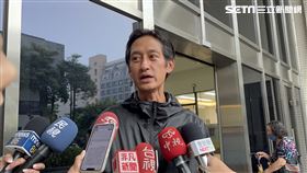 唐治平現身地檢署。（圖／記者李依璇攝影）