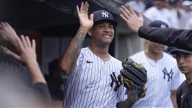 ▲吉爾（Luis Gil）連7場先發至少投滿6局，失分在1分或以下，締造洋基隊史紀錄。（圖／美聯社／達志影像）