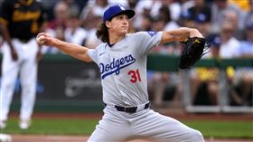 ▲葛拉斯諾（Tyler Glasnow）成為大聯盟本季第1位百K投手。（圖／美聯社／達志影像）
