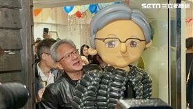 黃仁勳　記者林柏廷攝影