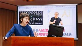 民進黨立委范雲說，臺灣需要一部AI基本法！（圖／翻攝自范雲臉書）