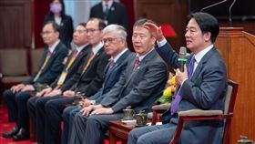 賴清德接見「社團法人中國工程師學會113年度各項獎章得獎人」。（圖／總統府提供）