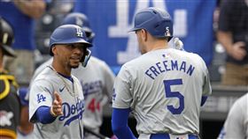 ▲道奇「MVP打線」只有大谷翔平沒開轟。（圖／美聯社／達志影像）