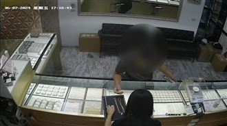 台中銀樓驚傳遭竊　搭小黃逃1.5小時遭逮