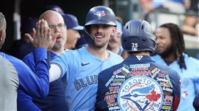 ▲藍鳥DFA名將子畢吉歐（Cavan Biggio）。（圖／美聯社／達志影像）