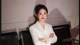 趙麗穎帶兒子去露營。（圖／翻攝自微博）