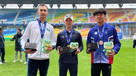 ▲劉泰言亞洲盃射箭巡迴賽第3站-水原站拿下反曲弓男子個人銅牌。（圖／射箭協會提供）