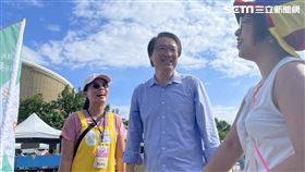 民進黨舉辦「都市就是孩子的遊戲場」DPP親子派對活動，祕書長林右昌出席（圖／記者高逸帆攝影）