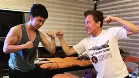 孫安佐、孫鵬。（圖／翻攝自孫安佐IG）