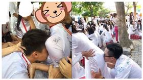 越南女學生會穿著傳統服飾「奧黛」參加畢業典禮。（圖／翻攝PTT）