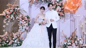 張書偉、謝京穎舉辦婚禮。（圖／記者鄭孟晃攝影）