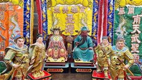 關聖帝君,關聖母,正宮,胡玥,合婚（圖／翻攝自宜蘭礁溪-協天廟（關帝廟）、關夫人胡玥美濃臺灣道場 ）