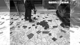 台中,女,墜樓,意外,非住戶,華廈（圖／翻攝畫面）