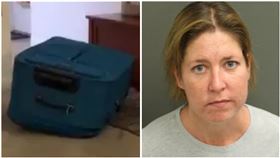 美國,行李箱,悶死,躲貓貓（圖／翻攝X）