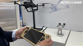 雷虎改裝Steam Deck遊戲機，推出最新的戰術型無人機地面站TB-1系列。（圖／記者王翊綺攝影）