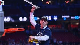 康乃狄克大學男冠軍教頭赫爾利（Dan Hurley）。（資料圖／翻攝自康乃狄克大學男籃官方X）