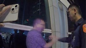 劉姓男子酒駕還辱罵警察。（圖／翻攝畫面）
