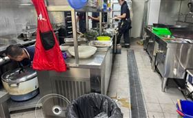 新／台中自助餐廳氣爆！1員工全身50%灼傷(圖/議員江和樹提供)
