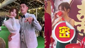 林明禎親弟弟結婚，她換上緊身小禮服不科學身材再現。（圖／翻攝自林明禎 IG）