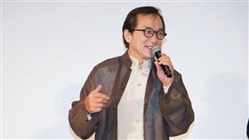 成龍到日本宣傳《龍馬精神》。（圖／翻攝日刊體育）