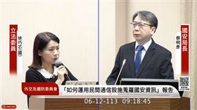 徐巧芯質詢。（圖／翻攝自國會頻道Youtube）