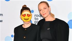 瑪雅霍克（左）是鄥瑪舒曼的女兒。（圖／美聯社／達志影像）