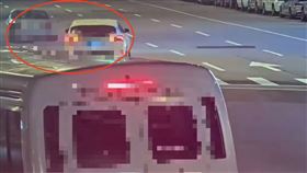 北投行車糾紛追逐。（圖／翻攝畫面）