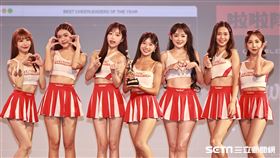 ▲T1頒獎典禮，臺北戰神Taishin Wonders拿下年度啦啦隊。（圖／記者劉彥池攝影）