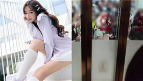 網友爆料女星機場耍大牌，藝人程瀟被點名。（圖／翻攝自微博）