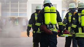 消防員,消防車,消防,救火（示意圖／翻攝自Pixabay）