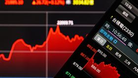 台股端午後開盤  台積電早盤上漲16元台股端午連假後開盤，11日盤中勁揚145.33點，衝破22000點大關，觸及22003點歷史新高水位，台積電早盤上漲16元，一度至895元。中央社記者鄭清元攝  113年6月11日