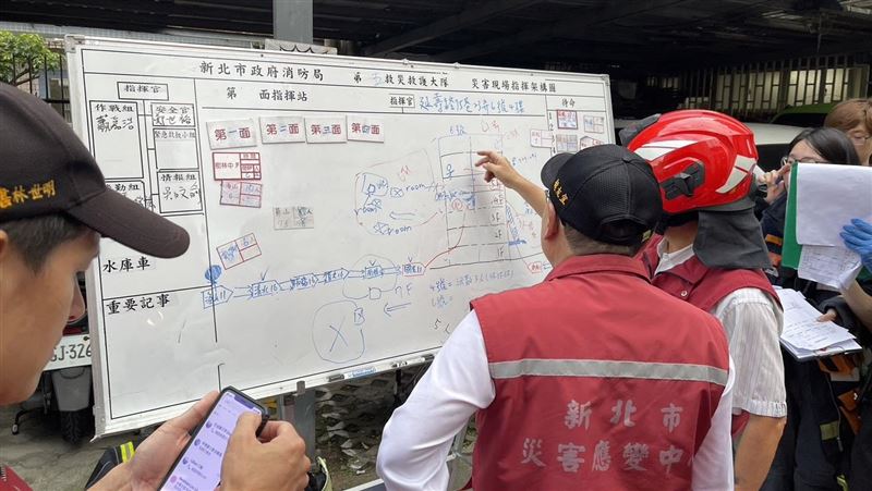 新北深夜惡火奪3命　侯友宜赴現場了解