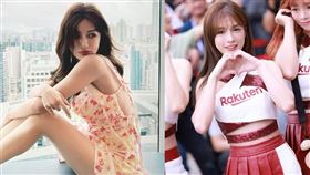 樂天啦啦隊女神林岱縈有「零死角女神」之稱。（圖／翻攝自daiying0 IG ）