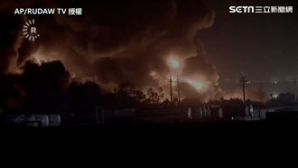伊拉克煉油廠大火　火勢燒12小時無法撲滅