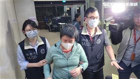 ▲無照律師林珮菁自稱曾任副總統蕭美琴法律顧問，違法承攬訴訟，被送進台北地檢署。（圖／記者楊佩琪攝）