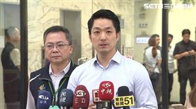 蔣萬安出席「113年度市長與里長有約士林區」活動接受媒體聯訪。