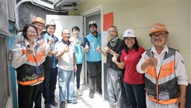 花蓮強震台積電修繕455戶 完成率9成 送券慰勞200名工　圖／翻攝畫面