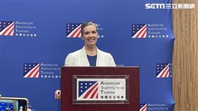 美國在台協會AIT處長孫曉雅（圖／記者高逸帆攝影）