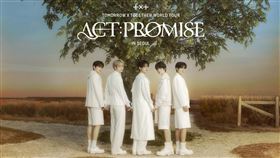 ▲TOMORROW X TOGETHER（TXT）。（圖／翻攝自TOMORROW X TOGETHER臉書）