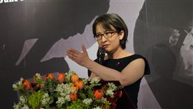 蕭副總統出席「捷克中心台北」成立酒會（3）副總統蕭美琴（圖）14日在台北松山文創園區出席捷克攝影圖文展暨「捷克中心台北」成立酒會，致詞時期許台捷雙方持續深化友好關係。中央社記者徐肇昌攝  113年6月14日