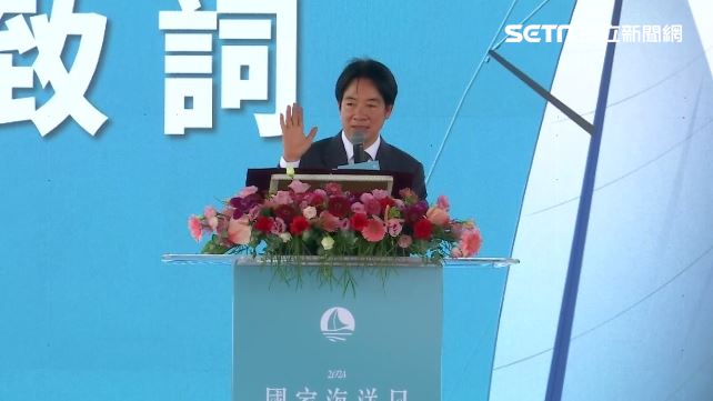 雲林艦成軍！賴清德登艦：全國是海巡後盾