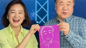 ▲林青霞。（圖／翻攝自微博）