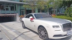 迎娶,豪車,萊斯萊斯,車隊（圖／翻攝畫面）